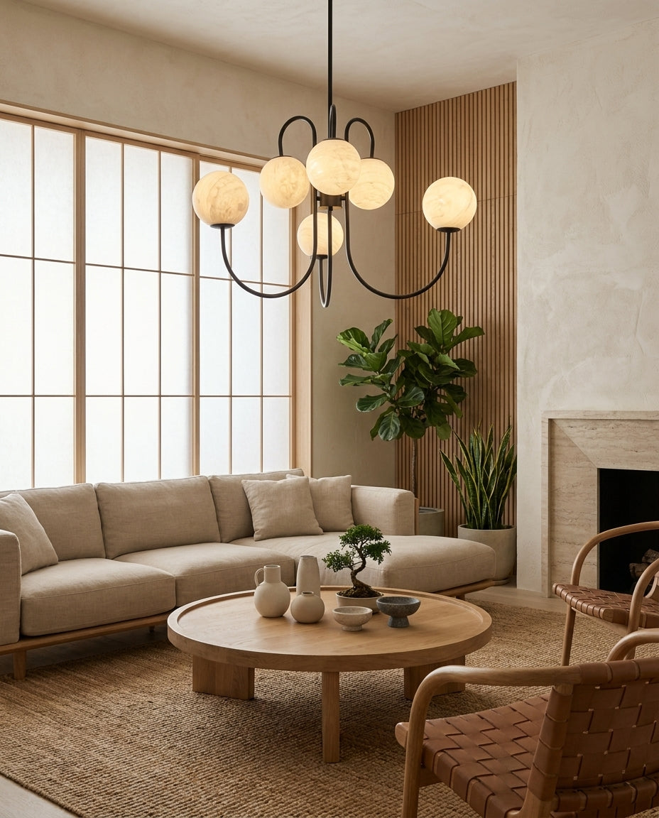 Davenford Candelabru din alabastru