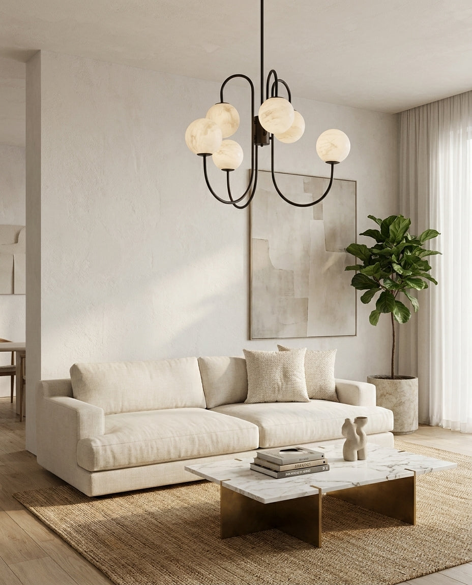 Davenford Candelabru din alabastru