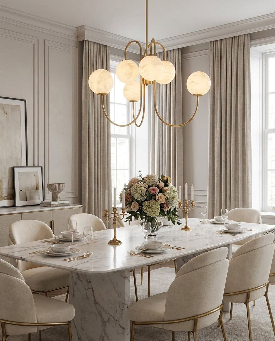 Davenford Candelabru din alabastru