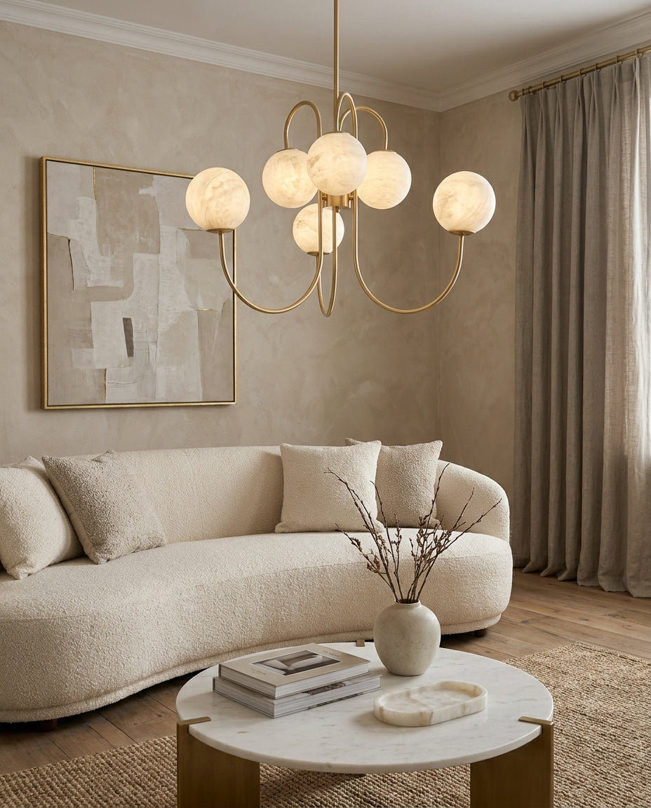 Davenford Candelabru din alabastru