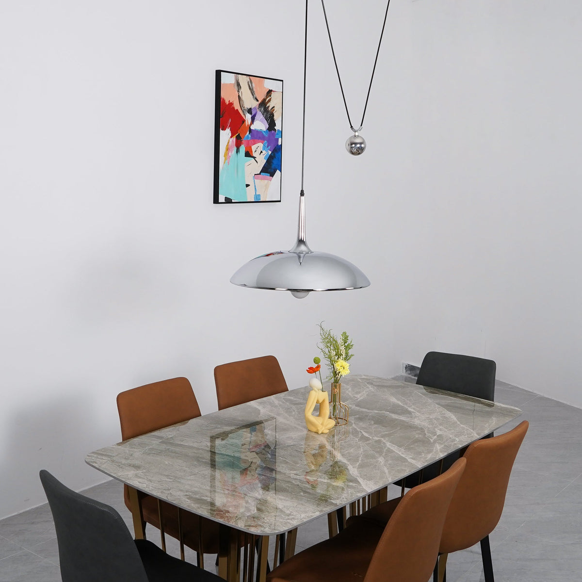 Virainenne lampă suspendată, reglabilă, pentru living