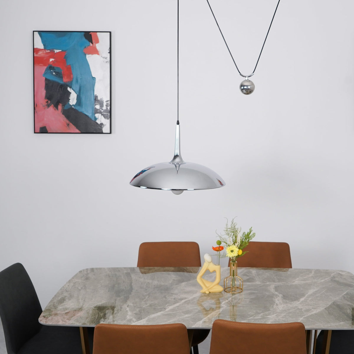 Virainenne lampă suspendată, reglabilă, pentru living