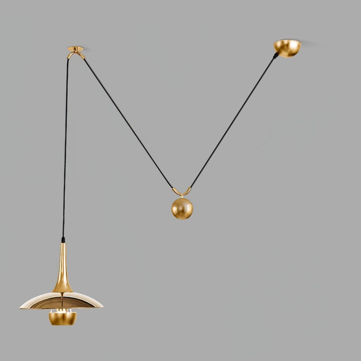 Virainenne lampă suspendată, reglabilă, pentru living