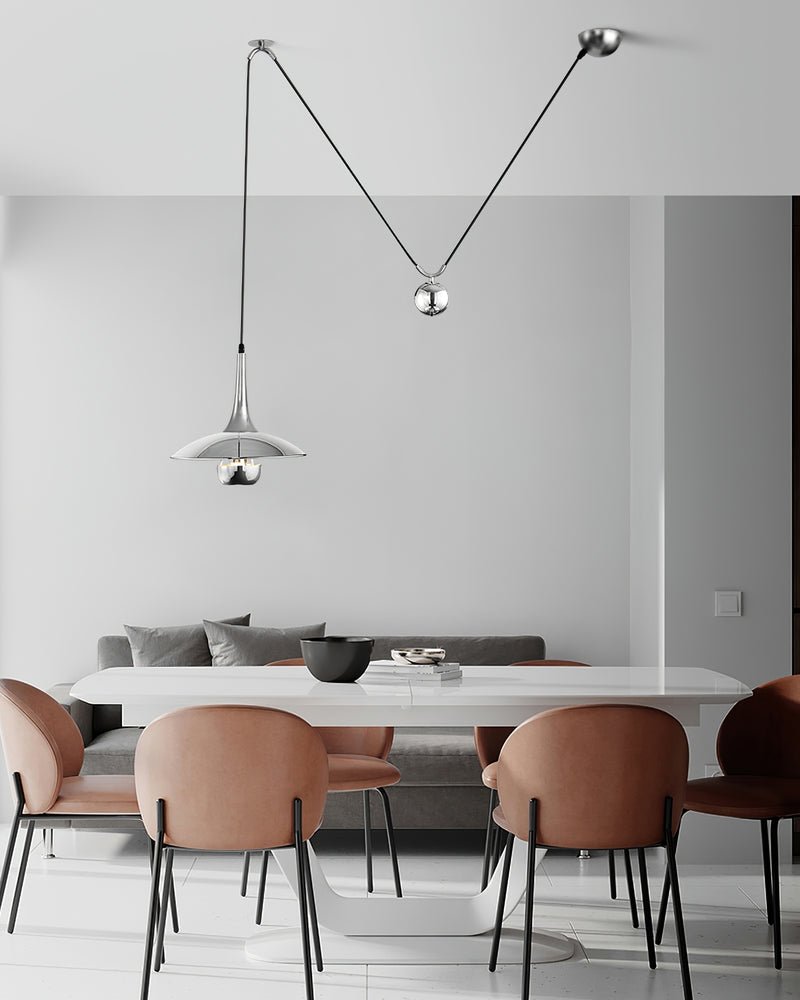 Virainenne lampă suspendată, reglabilă, pentru living