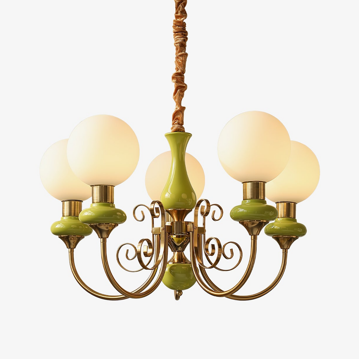 Evanthe candelabru din sticlă