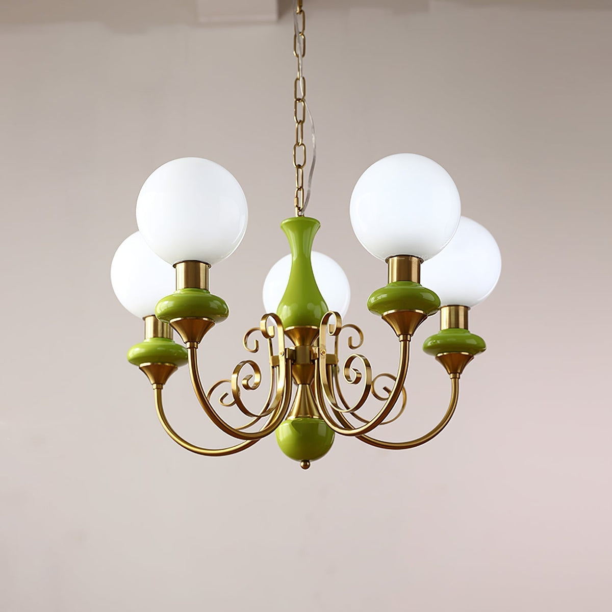 Evsolia candelabru din sticlă