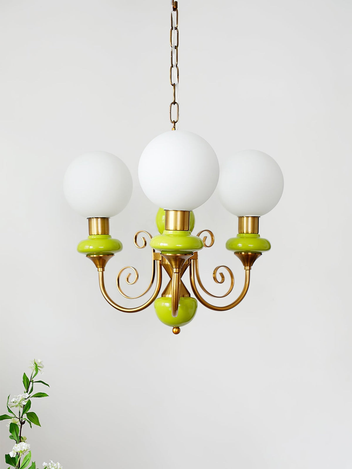 Evsolia candelabru din sticlă