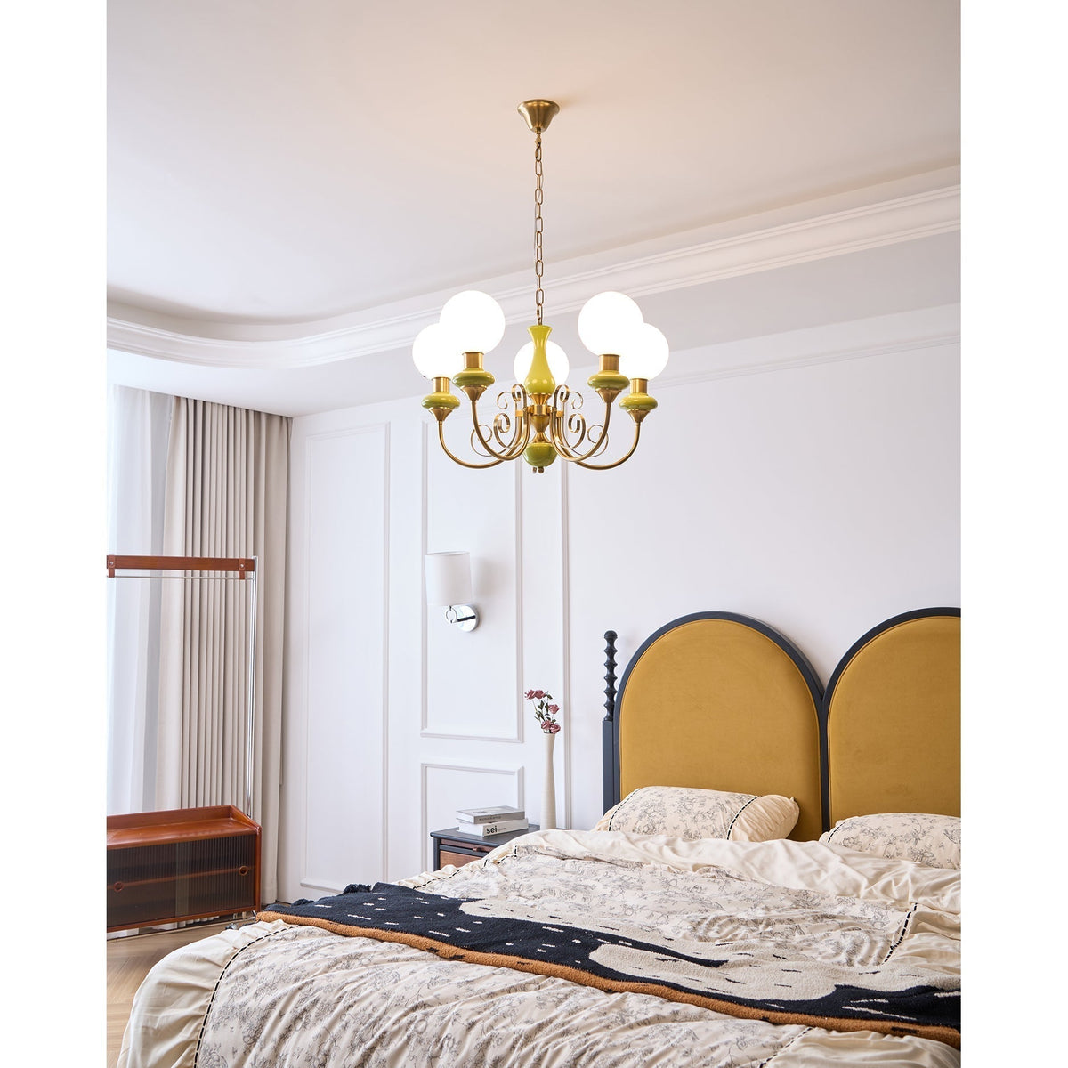 Evsolia candelabru din sticlă