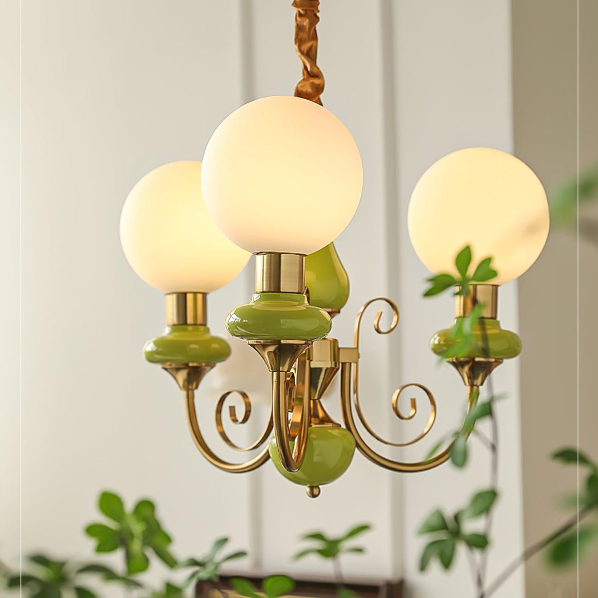 Evanthe candelabru din sticlă