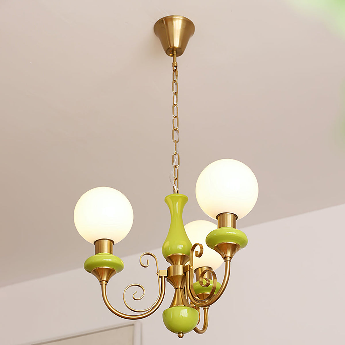 Evsolia candelabru din sticlă