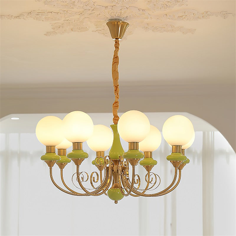 Evsolia candelabru din sticlă