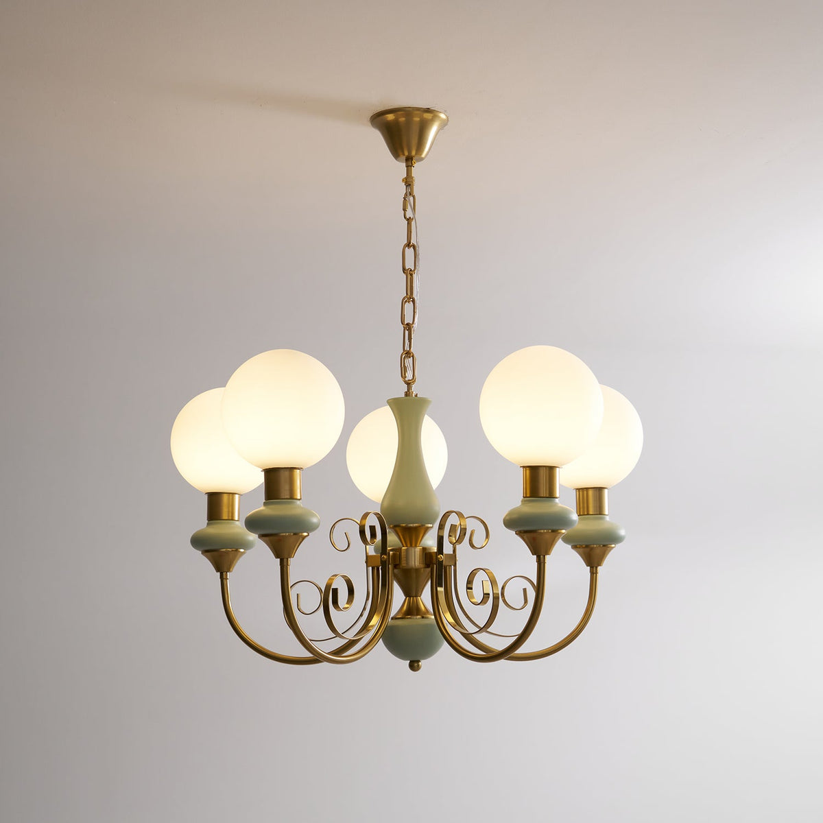 Evsolia candelabru din sticlă