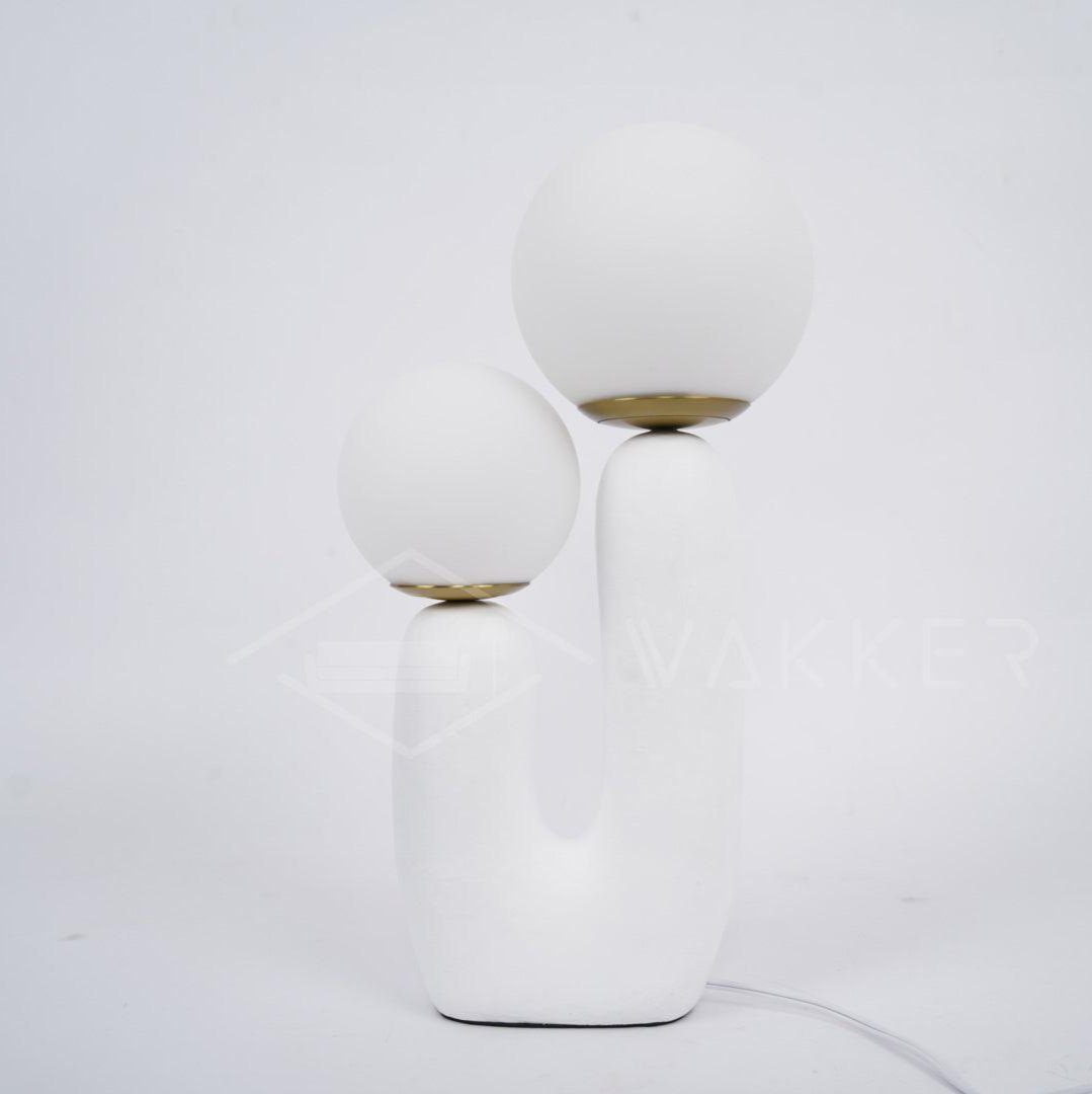 Elyrain lampă de masă din rășină, artistică