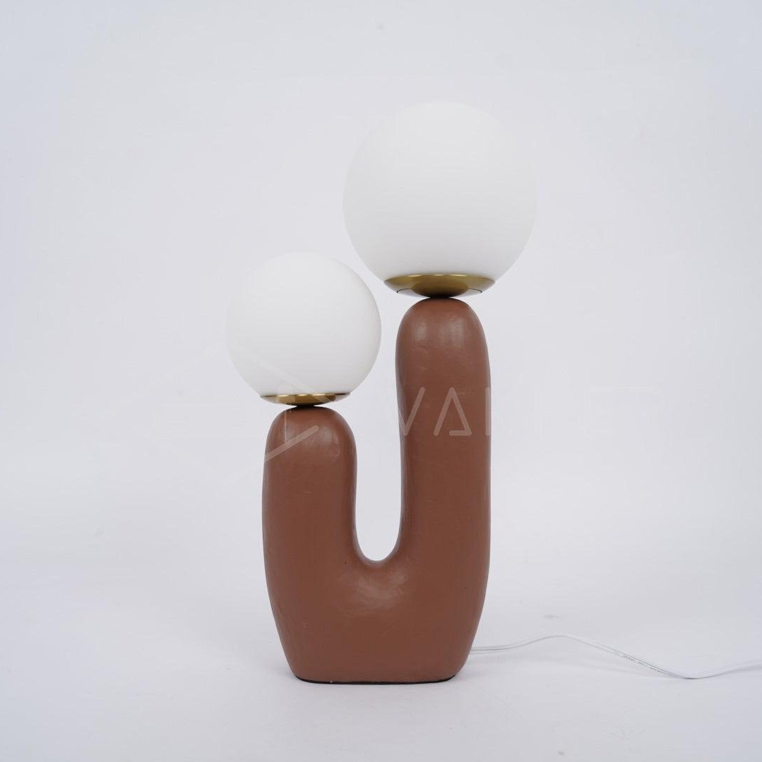 Elyrain lampă de masă din rășină, artistică