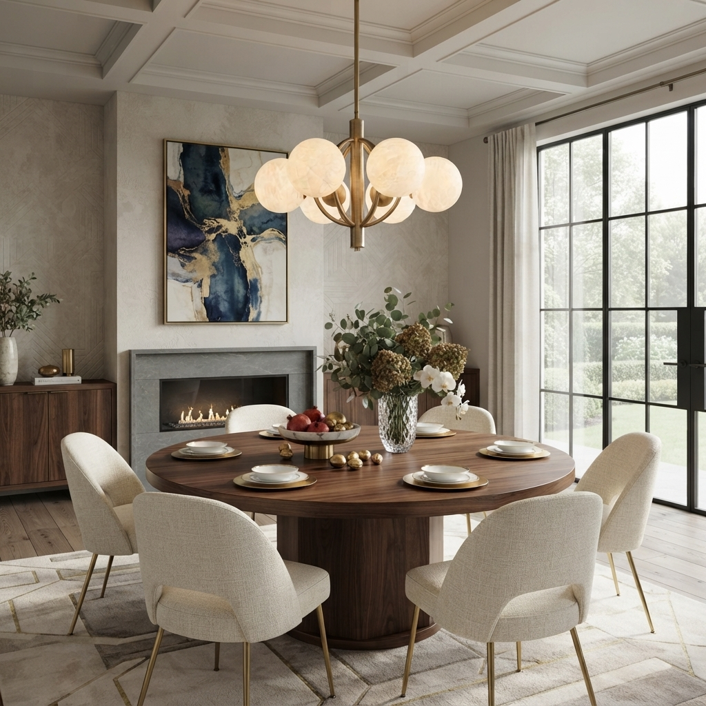 Farringcombe Candelabru din alabastru