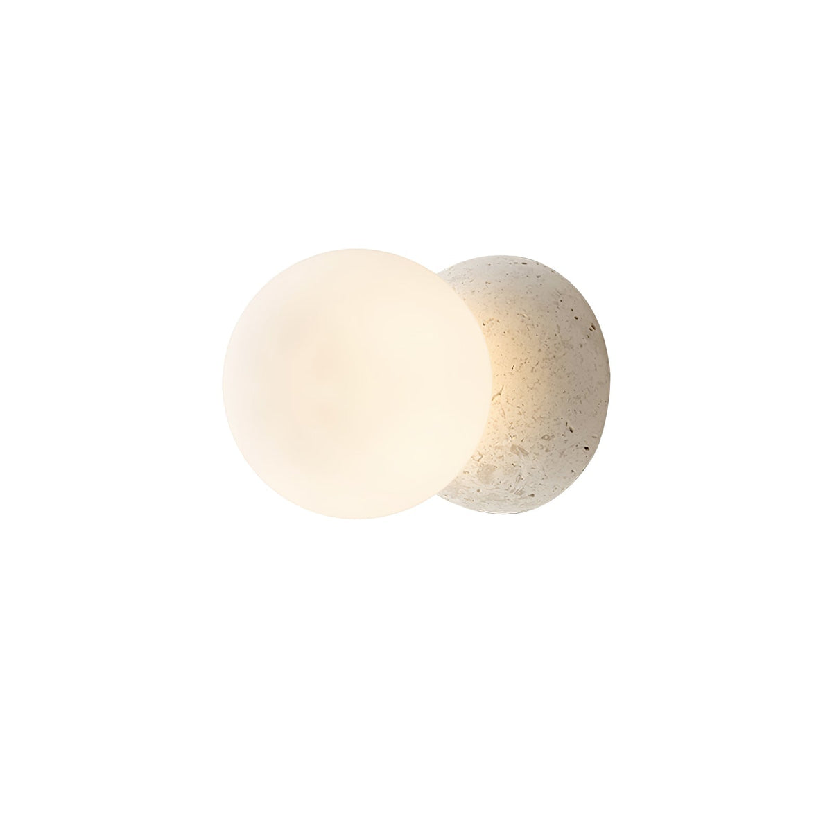 Eirinise aplică de perete din sticlă opal