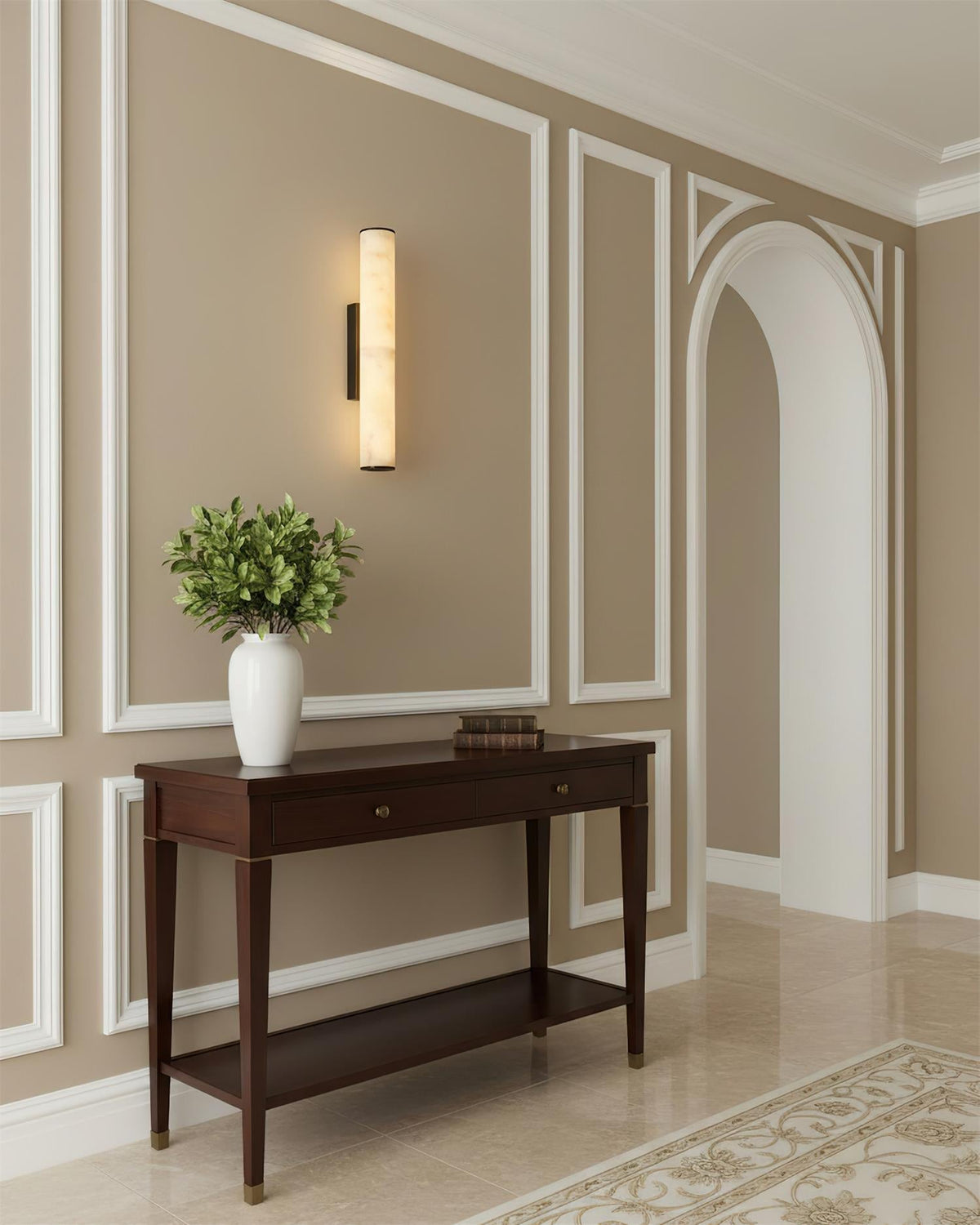 Aplică de perete din alabastru
