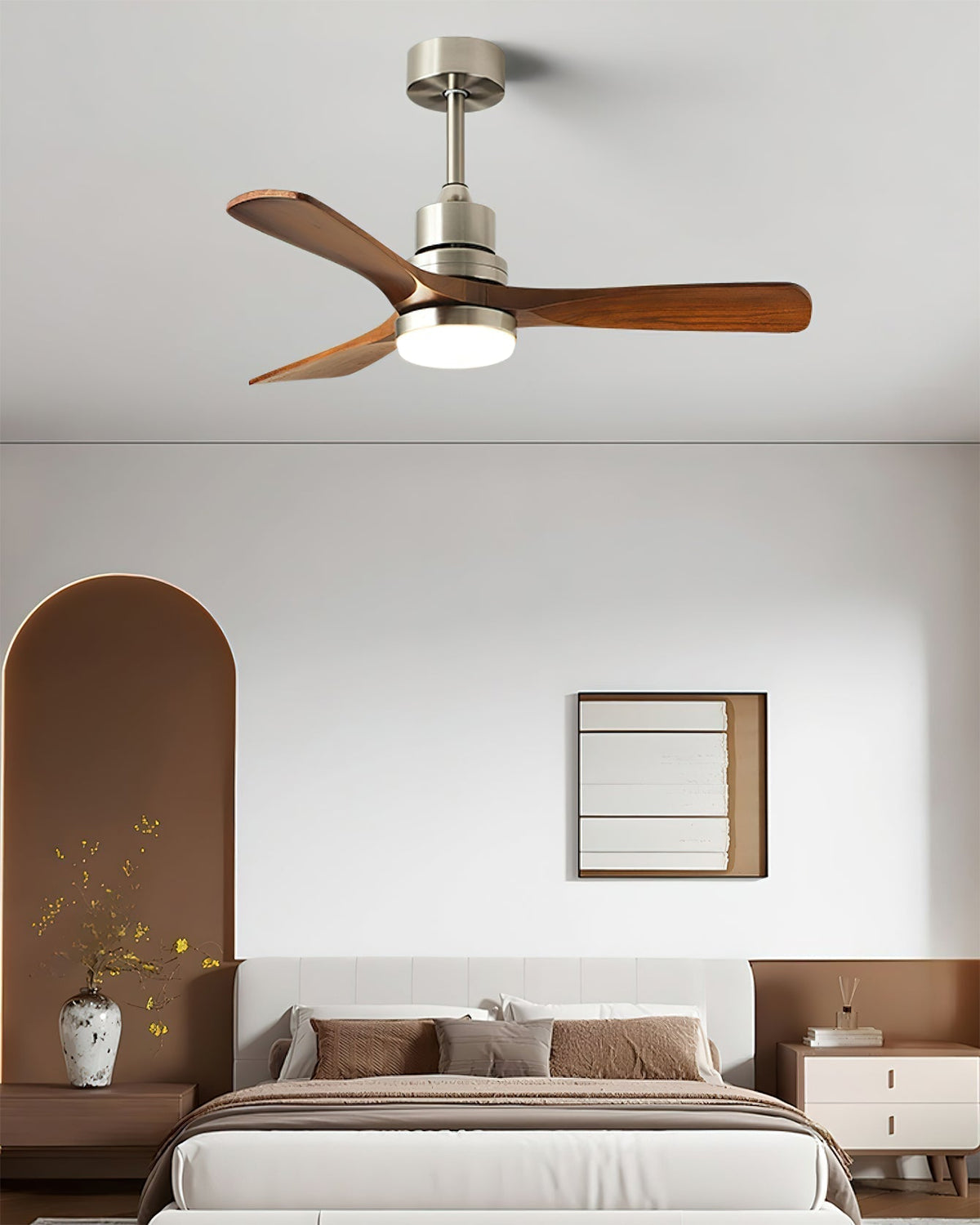 Cirivina ventilator de tavan cu lumină