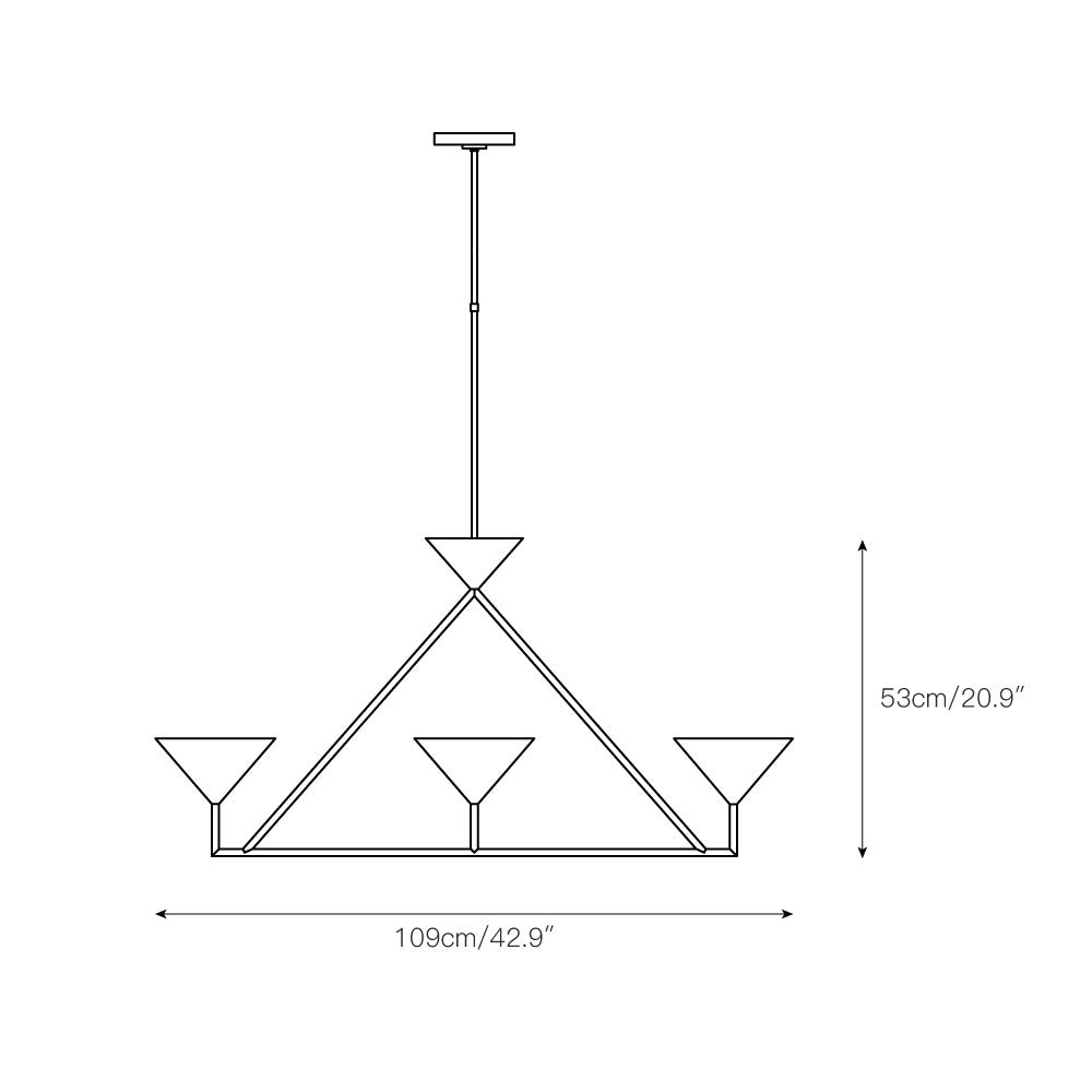 Ulveleth candelabru liniar