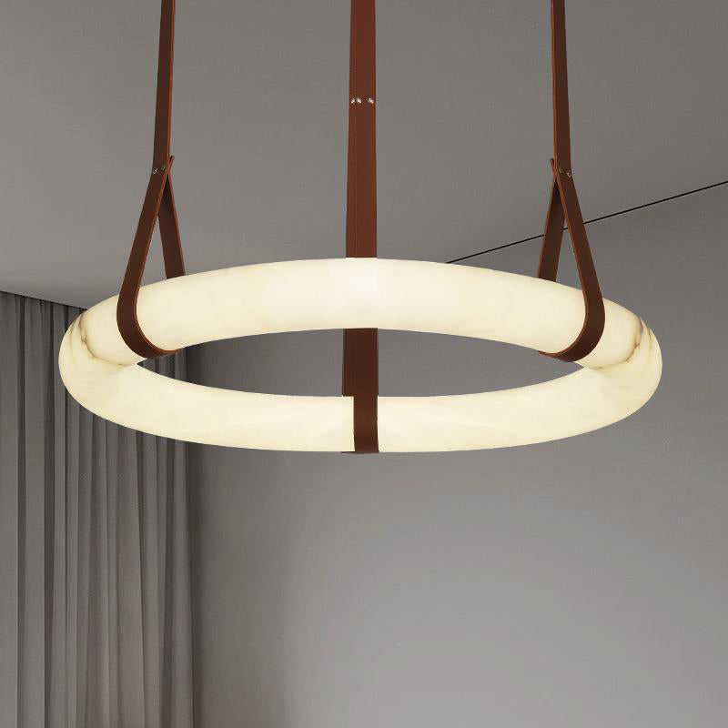 Tarys Candelabre alabastru Varianta cu Curea de Piele B