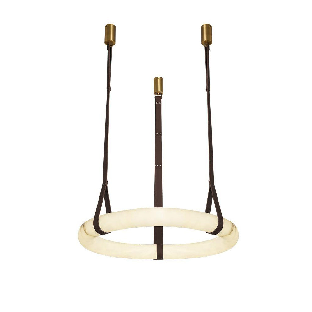 Tarys Candelabre alabastru Varianta cu Curea de Piele B