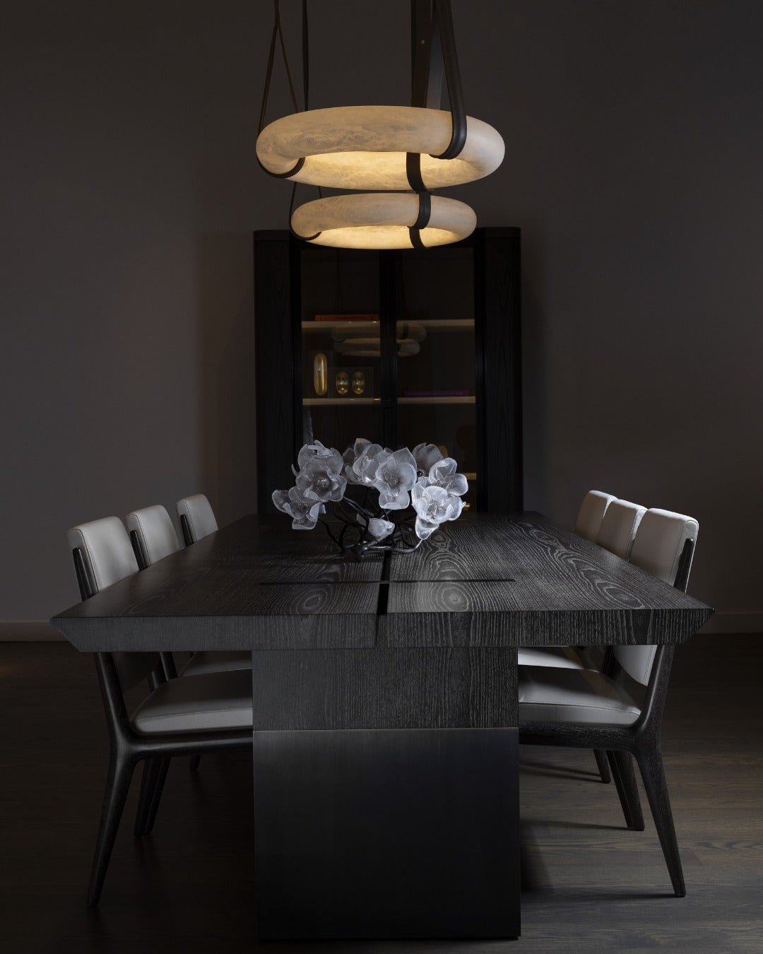 Tarys Candelabre alabastru Varianta cu Curea de Piele B