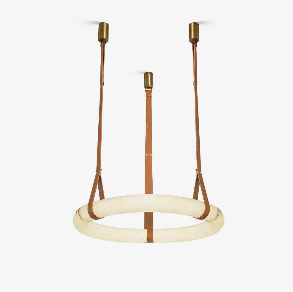 Tarys Candelabre alabastru Varianta cu Curea de Piele B