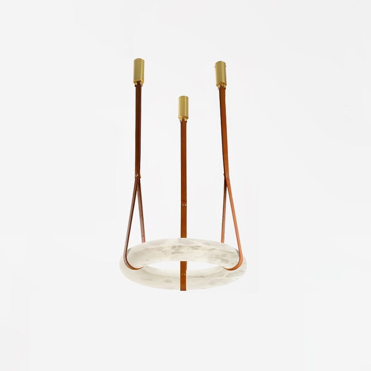 Tarys Candelabre alabastru Varianta cu Curea de Piele B