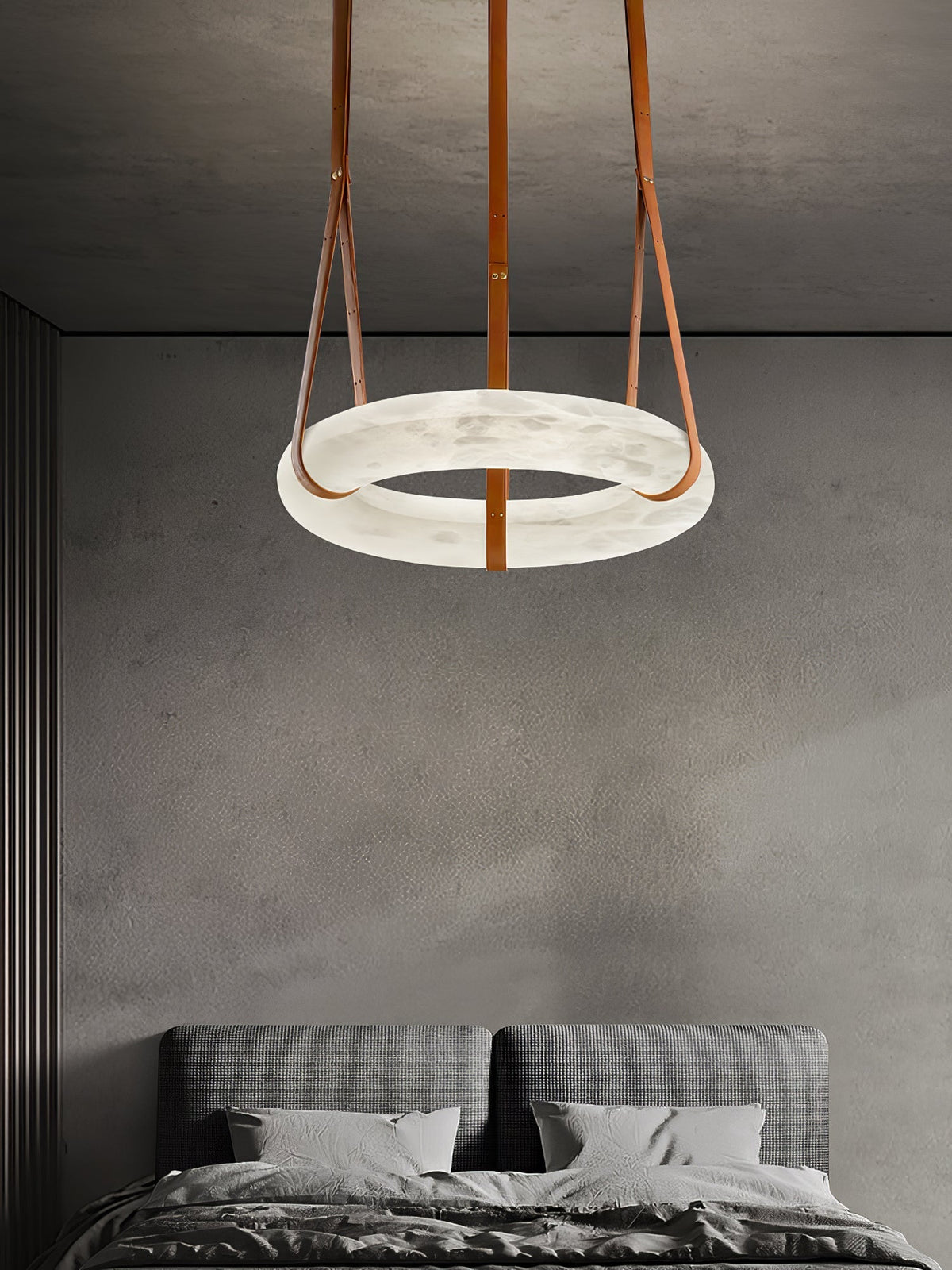 Tarys Candelabre alabastru Varianta cu Curea de Piele B