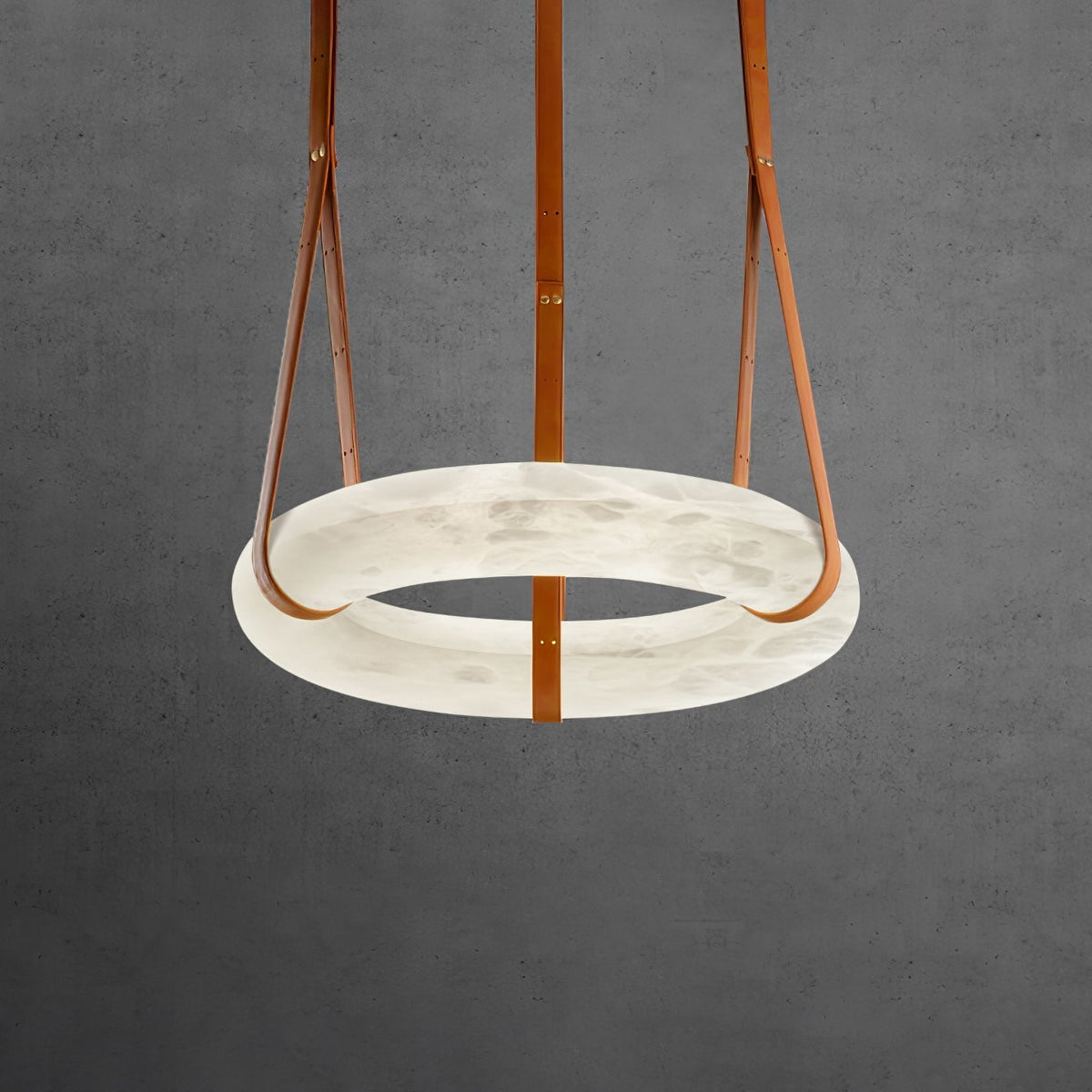 Tarys Candelabre alabastru Varianta cu Curea de Piele B