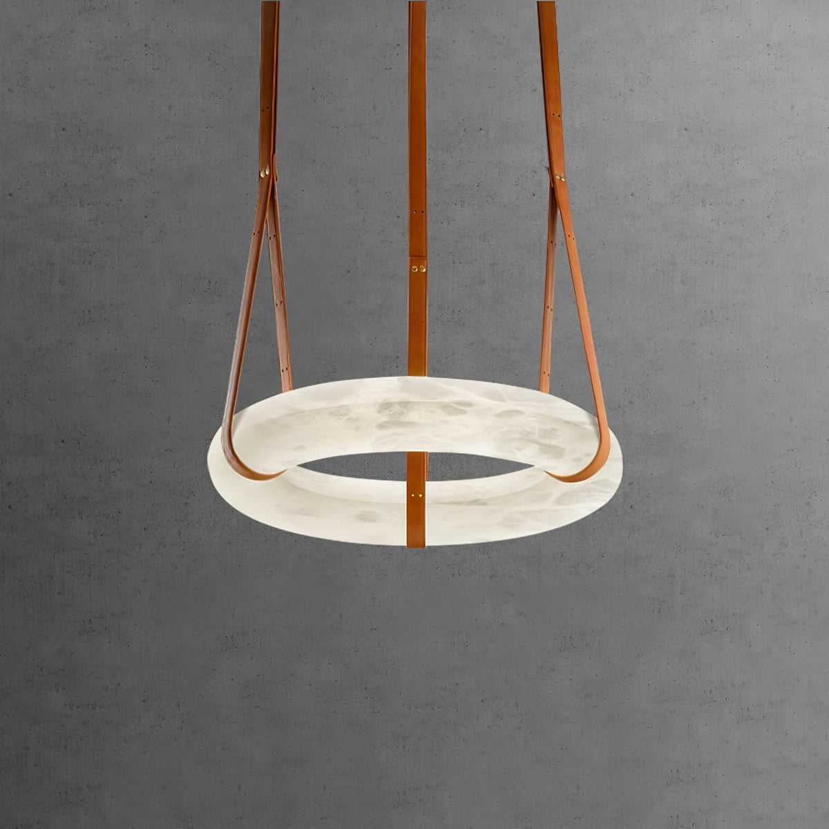 Tarys Candelabre alabastru Varianta cu Curea de Piele B