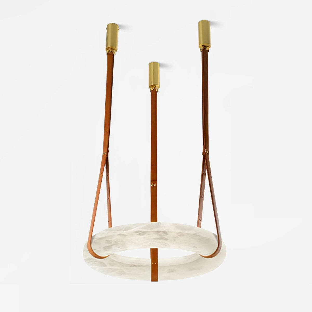 Tarys Candelabre alabastru Varianta cu Curea de Piele B