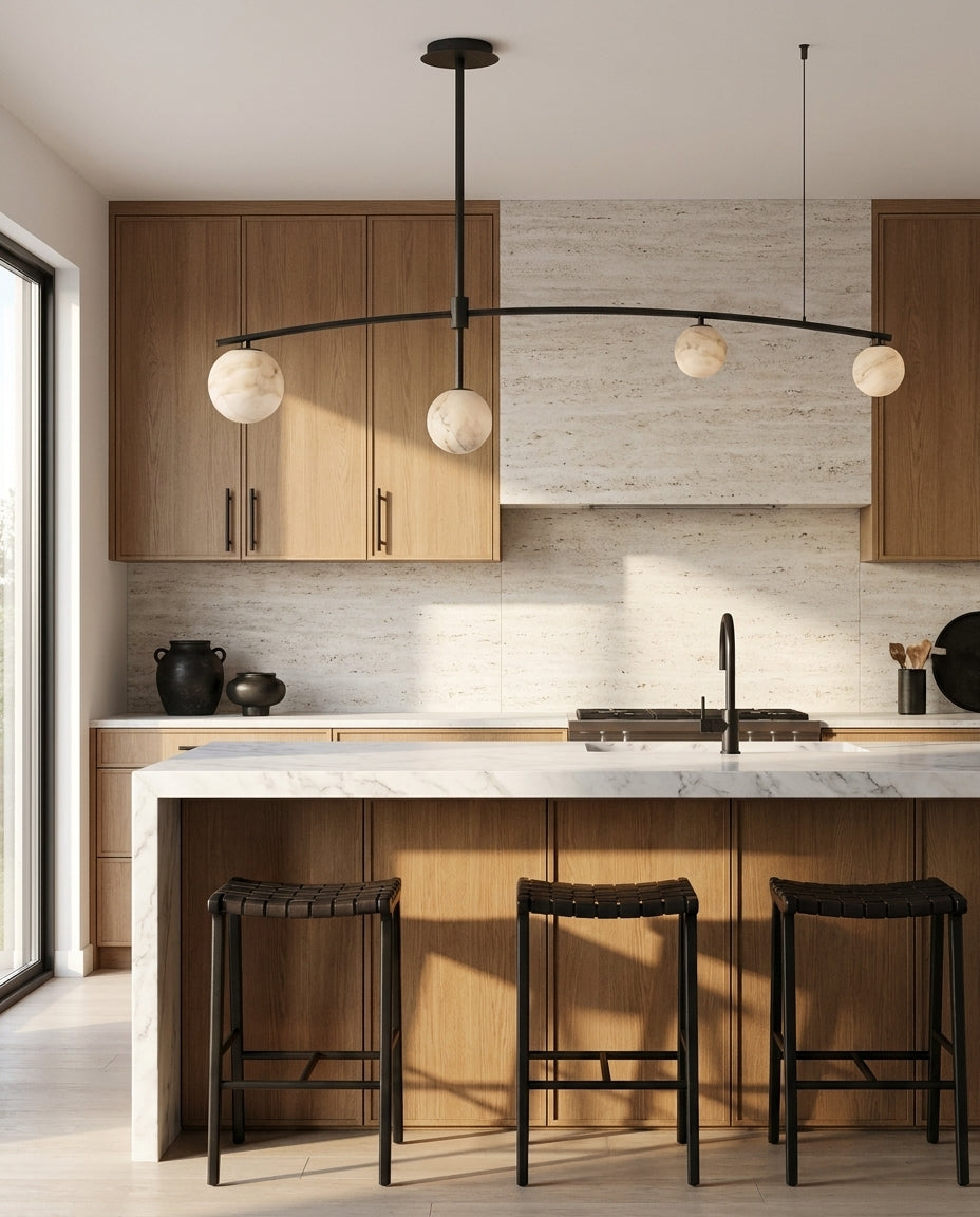 Eastvale8 Candelabru din alabastru