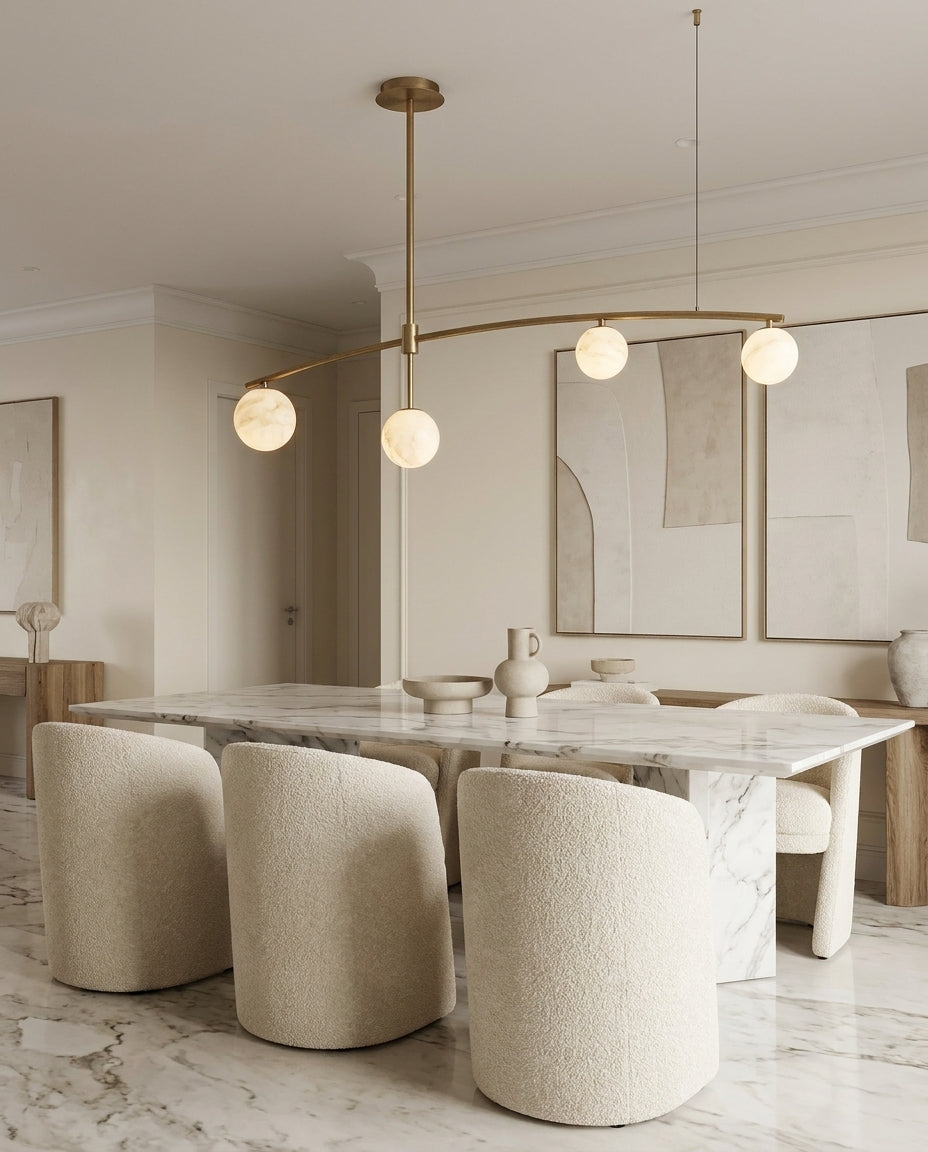Eastvale8 Candelabru din alabastru