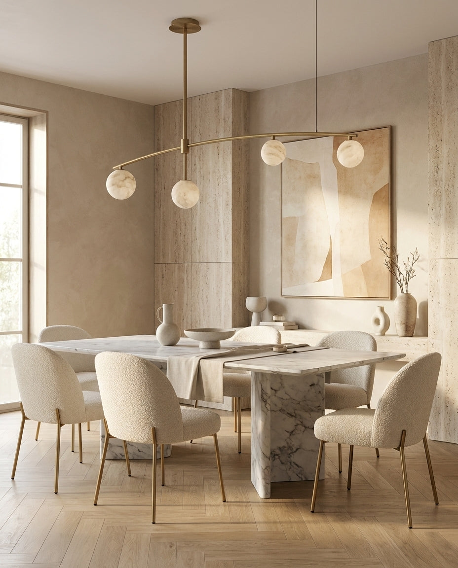 Eastvale8 Candelabru din alabastru