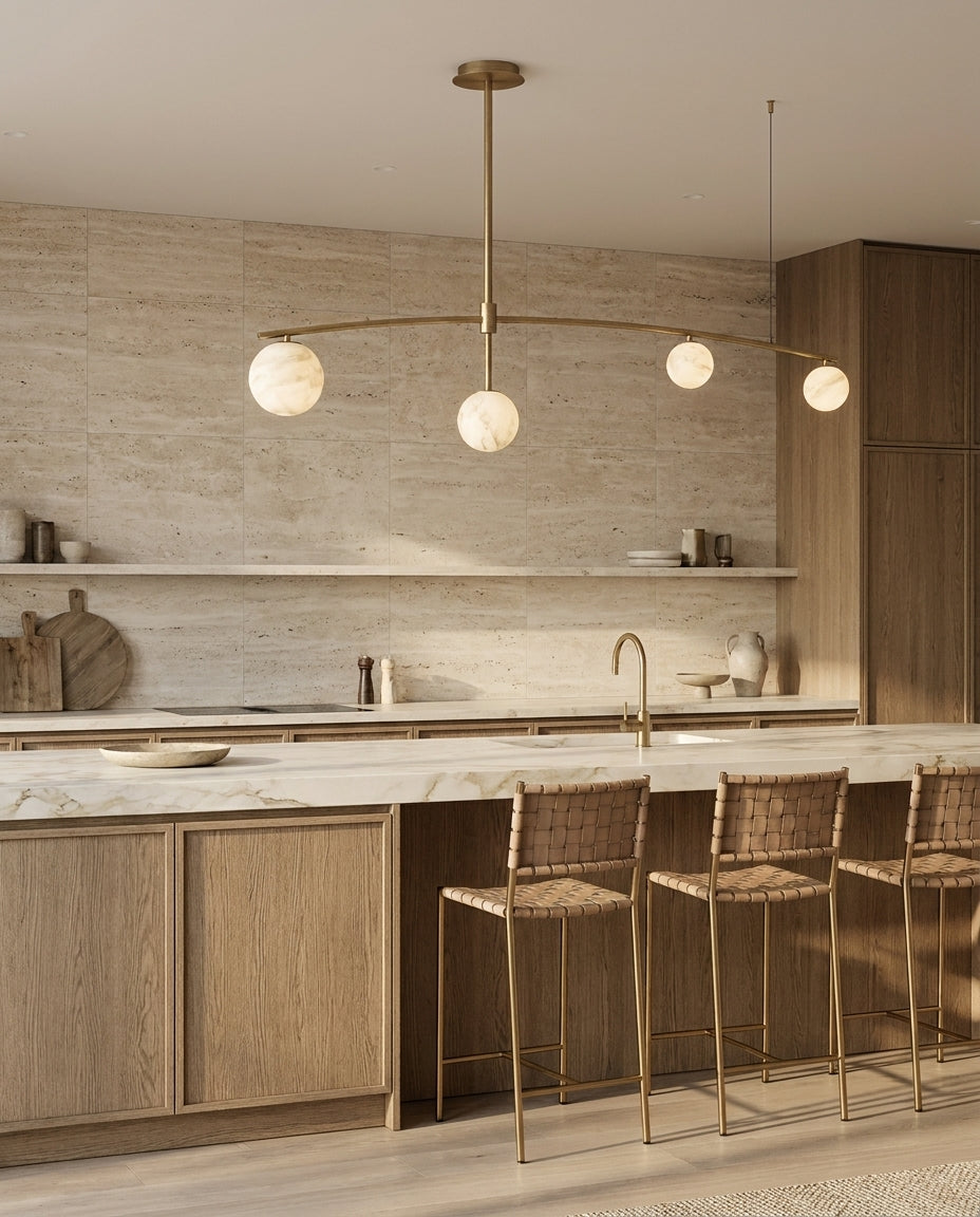 Eastvale8 Candelabru din alabastru