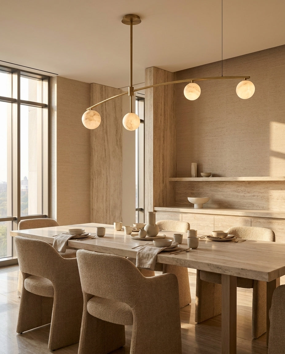 Eastvale8 Candelabru din alabastru