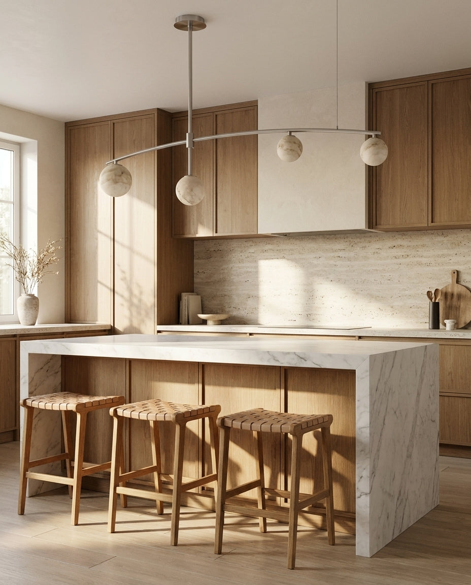 Eastvale8 Candelabru din alabastru