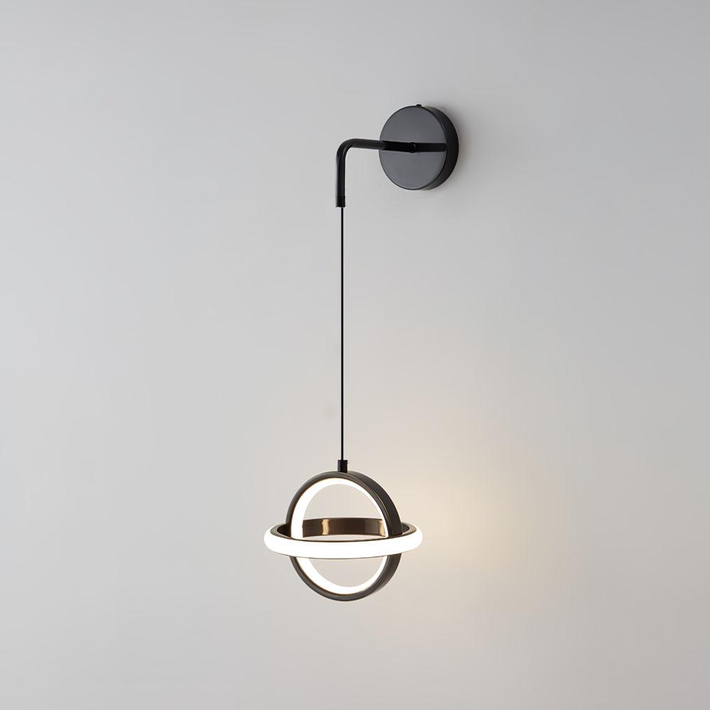 Vivianne aplică de perete din alamă, modernă, minimalistă, ovală