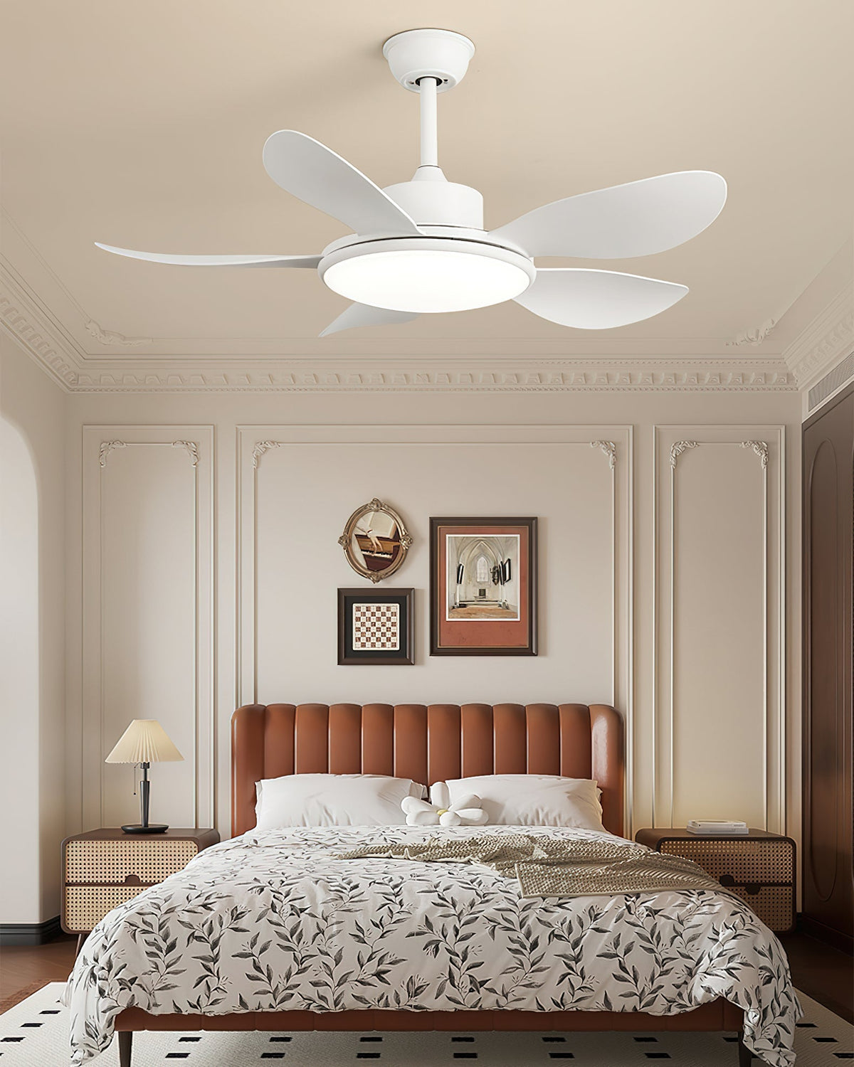 Rivivaine ventilator de tavan cu lumină
