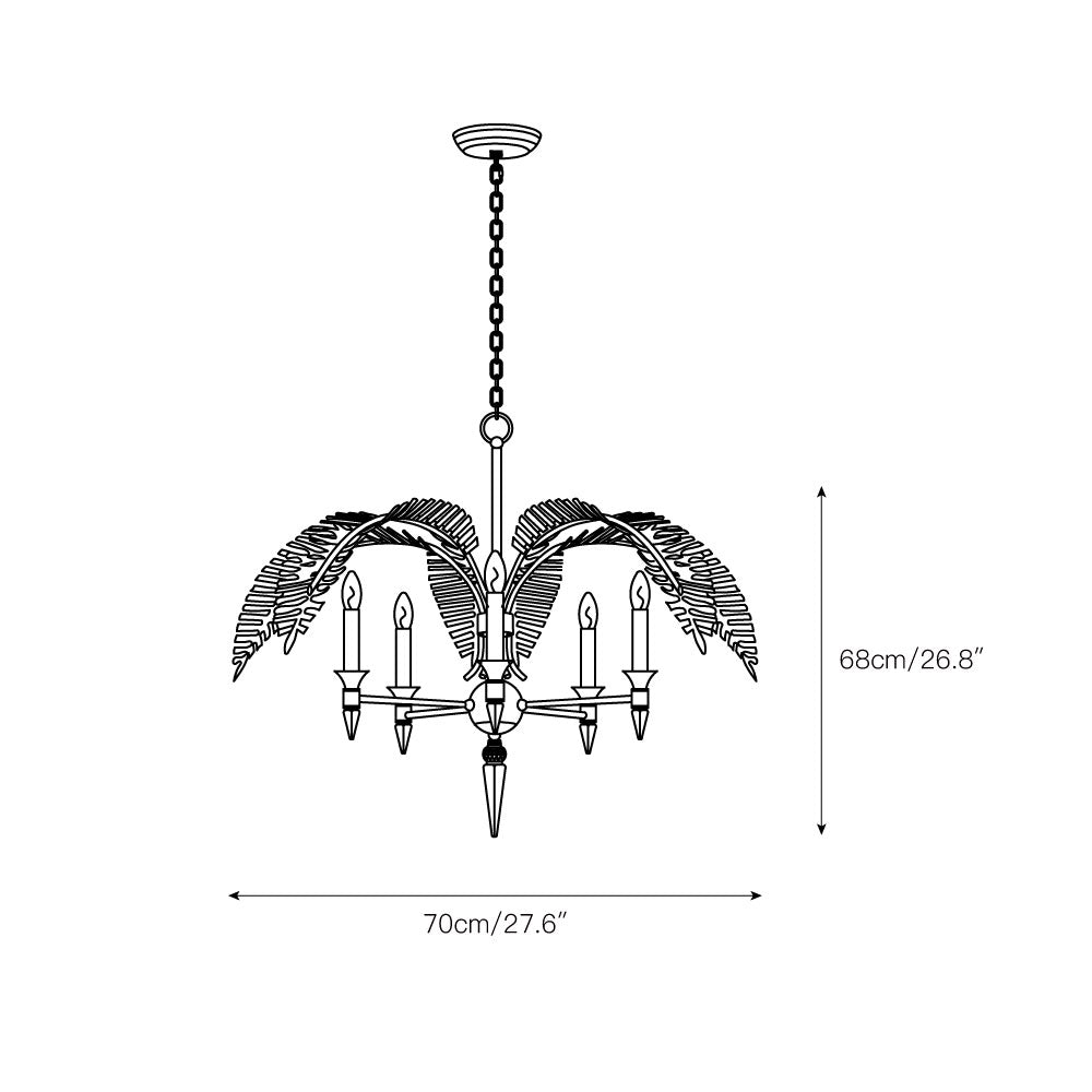 Italis Frond candelabru