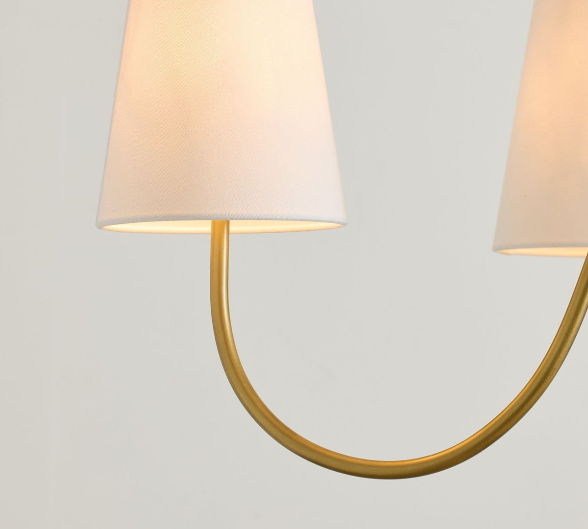 Fioorora candelabru cu abajur textil