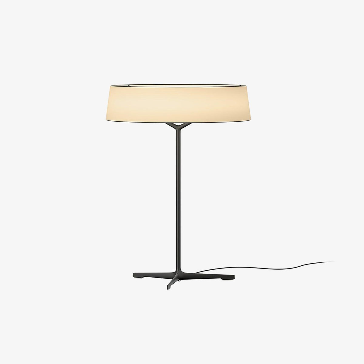 Linivira lampă de masă din pânză în stil scandinav