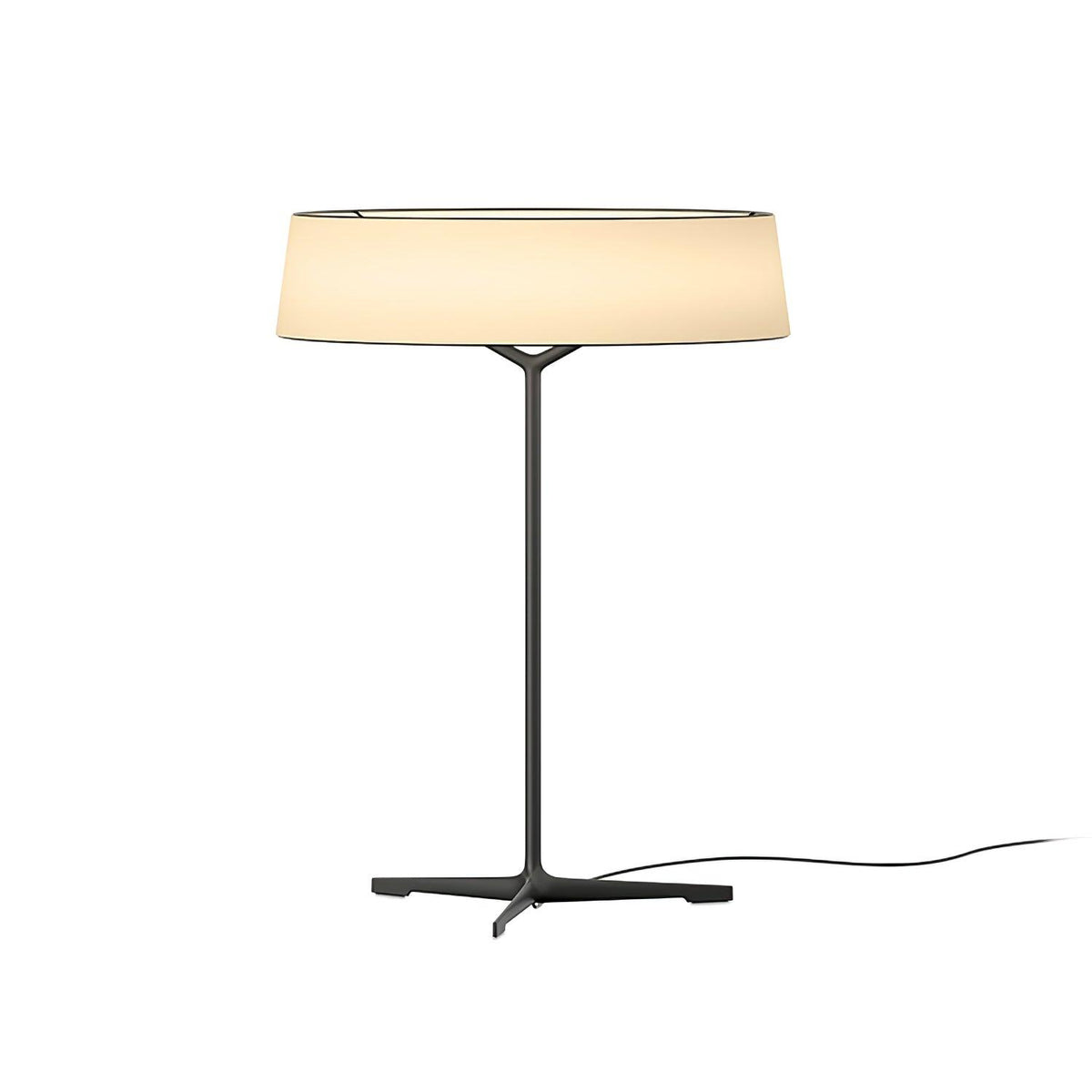Linivira lampă de masă din pânză în stil scandinav