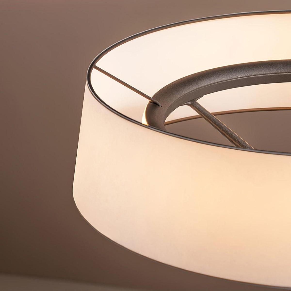 Linivira lampă de masă din pânză în stil scandinav