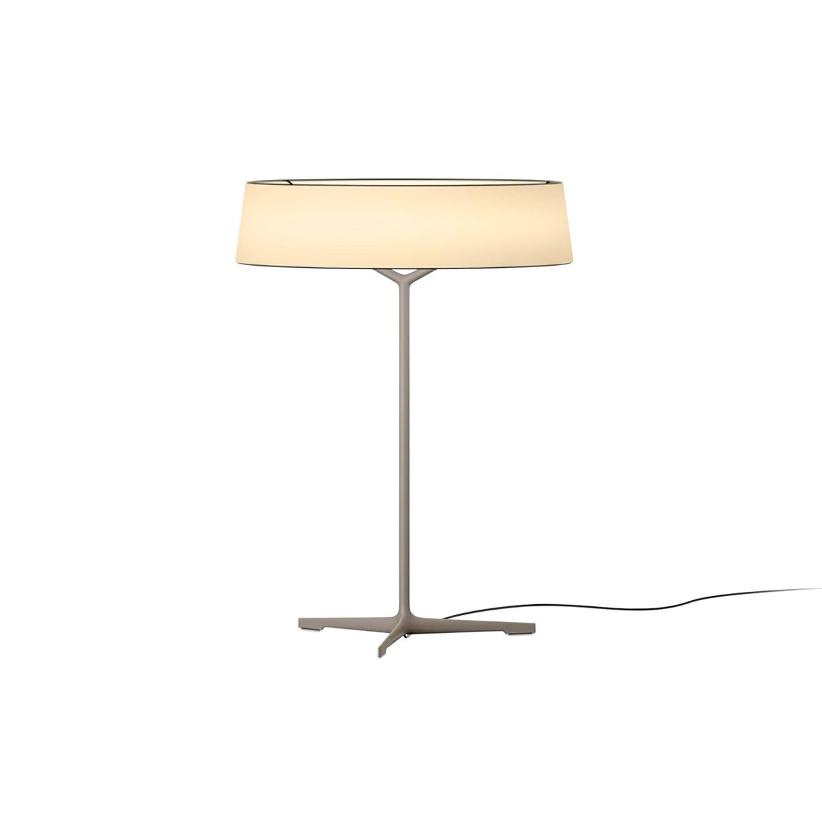 Linivira lampă de masă din pânză în stil scandinav