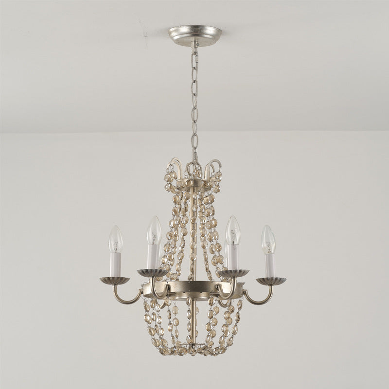 Luxinine candelabru Vintage Flea Market cu Cristale