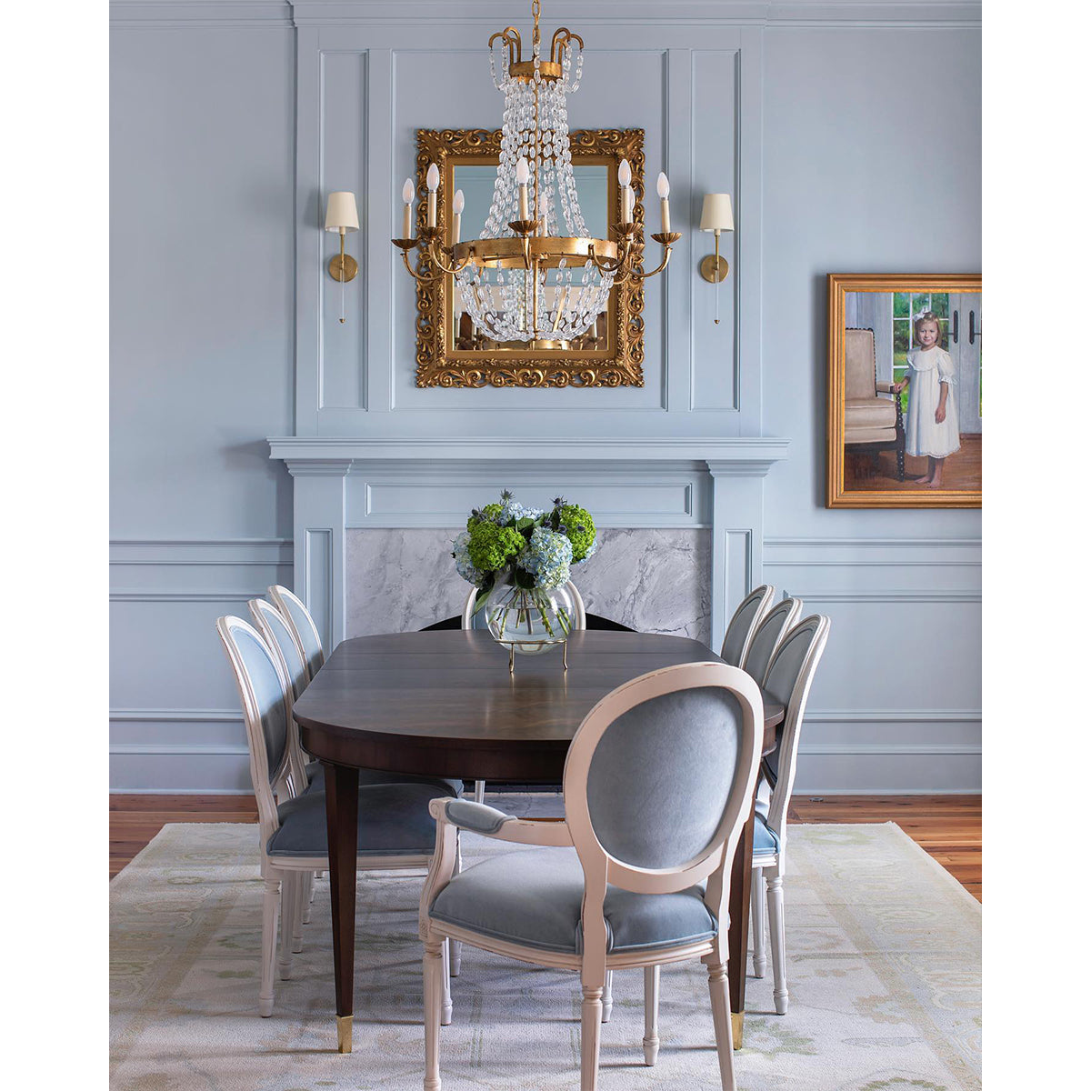 Luxinine candelabru Vintage Flea Market cu Cristale