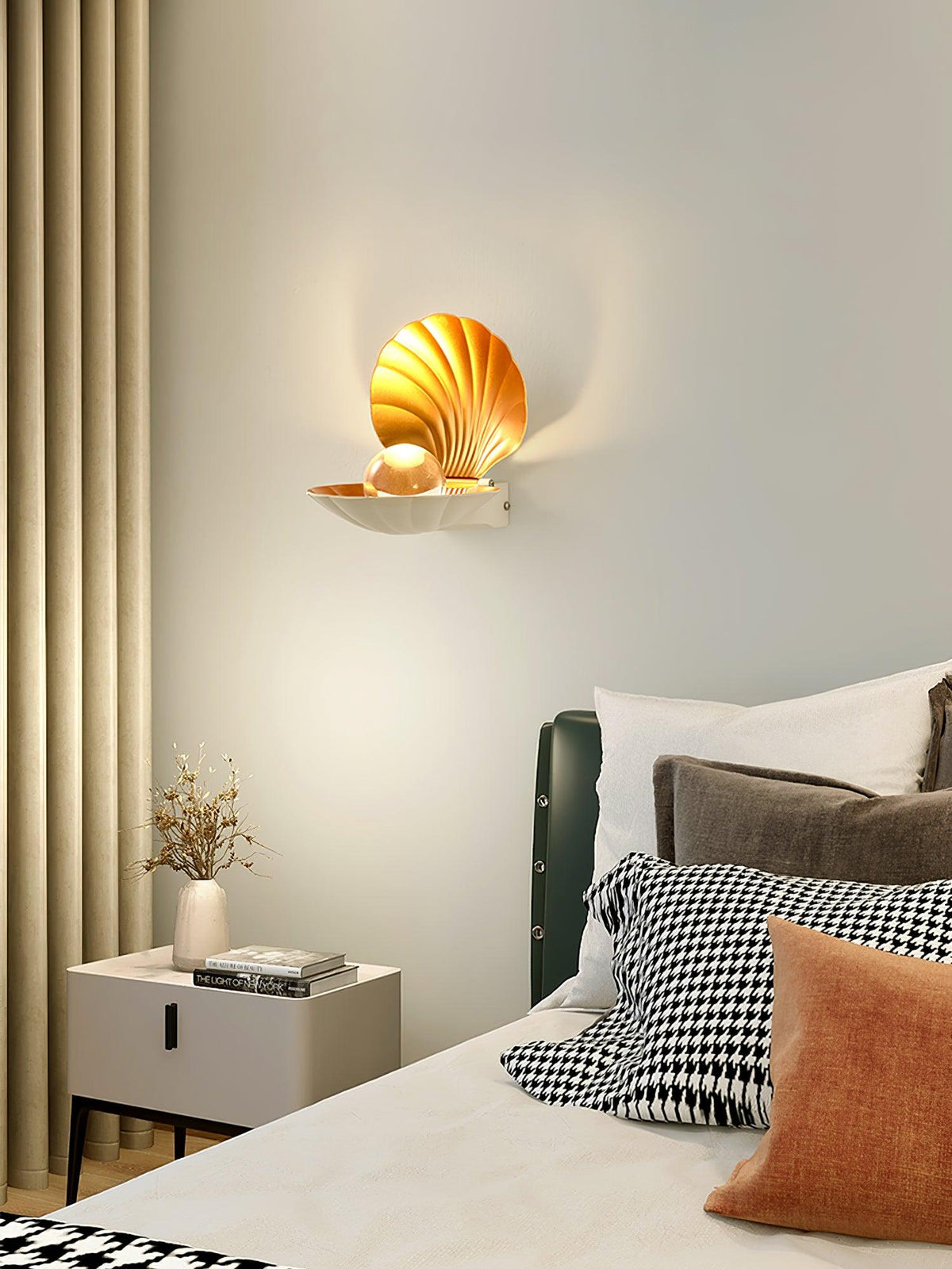 Lumieria aplică de perete Pearl Clam