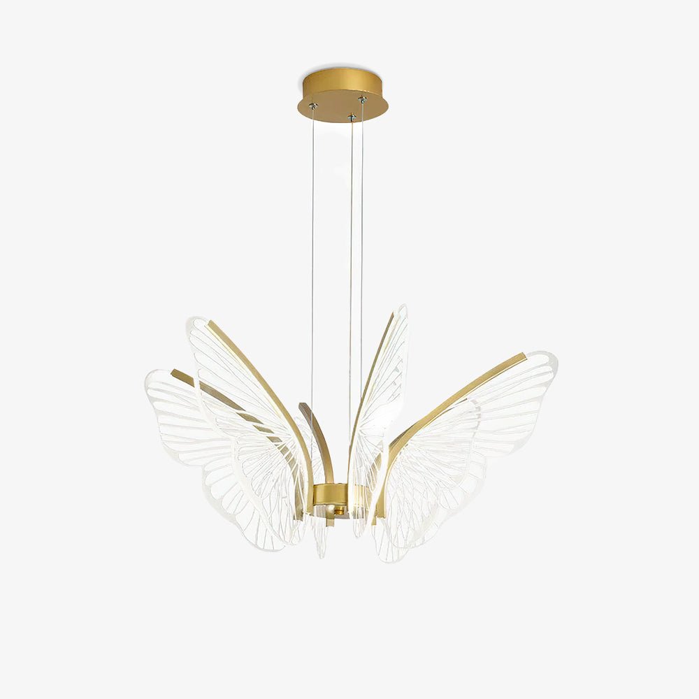 Zorvi candelabru Aripă de Fluture cristal